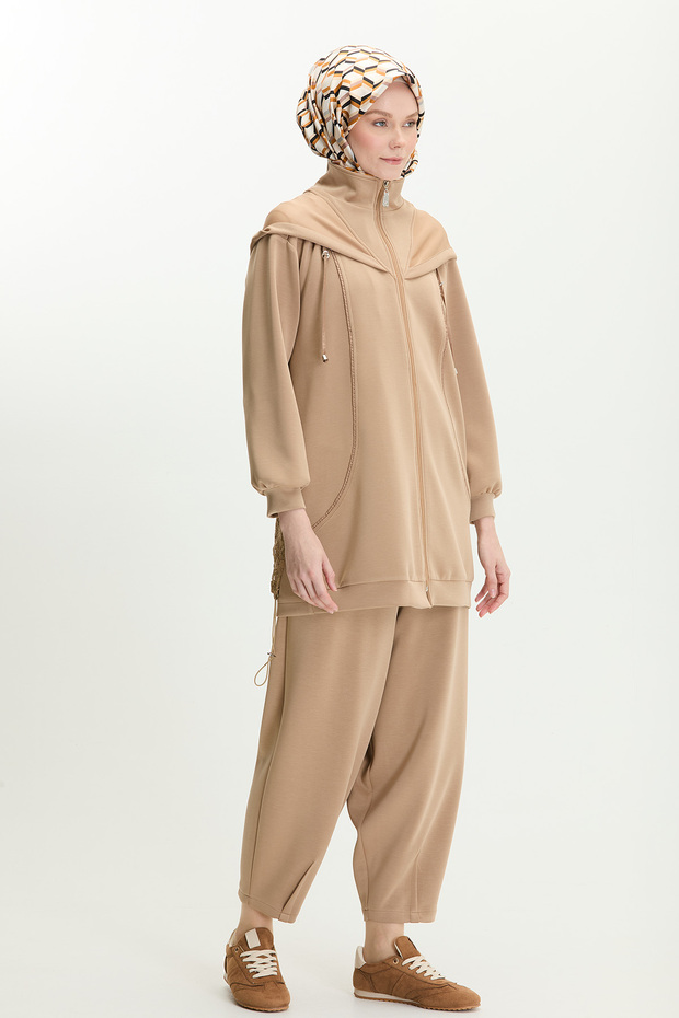 Kapüşonlu İkili Takım - 4