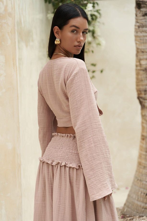 Marshanda Somon Crop Etek Takım - 5