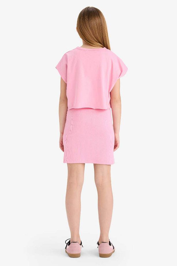 Pembe Kız Çocuk Elbise B4496a8/pn82 - 6