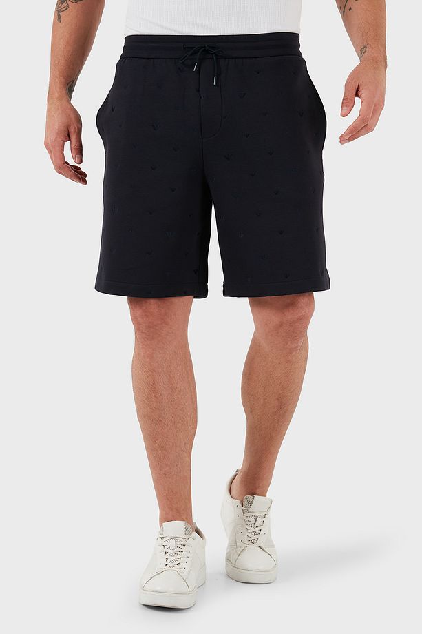Tümü Logolu Regular Fit Bermuda Short Erkek SHORT EM001403 AF10013 FB234 - 4