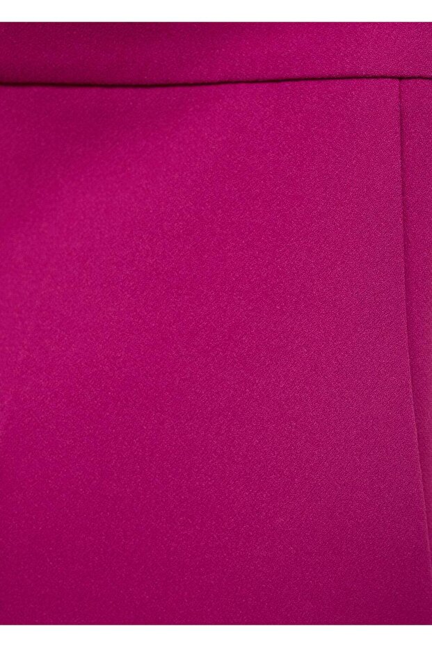 Orta belli düz kesim şort - 5