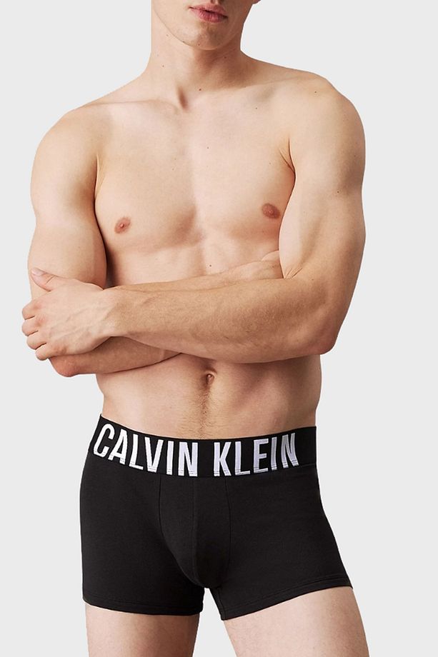 Calvin Klein Streç Pamuklu Logo Yazılı 3 Pack Boxer 000NB3608AQA3 Erkek BOXER 000NB3608A QA3 - 2