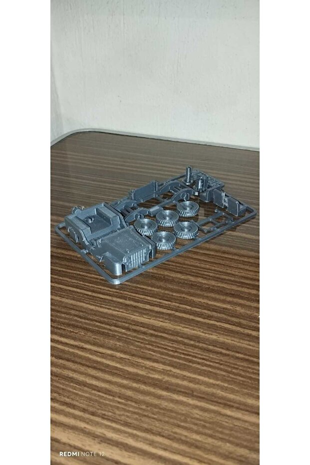 3D Baskı Mini Jip Kit Car - 2