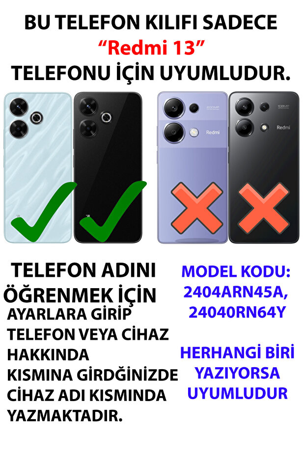 Redmi 13 Compatible Cute Rabbits Transparent Silicone Case - 2