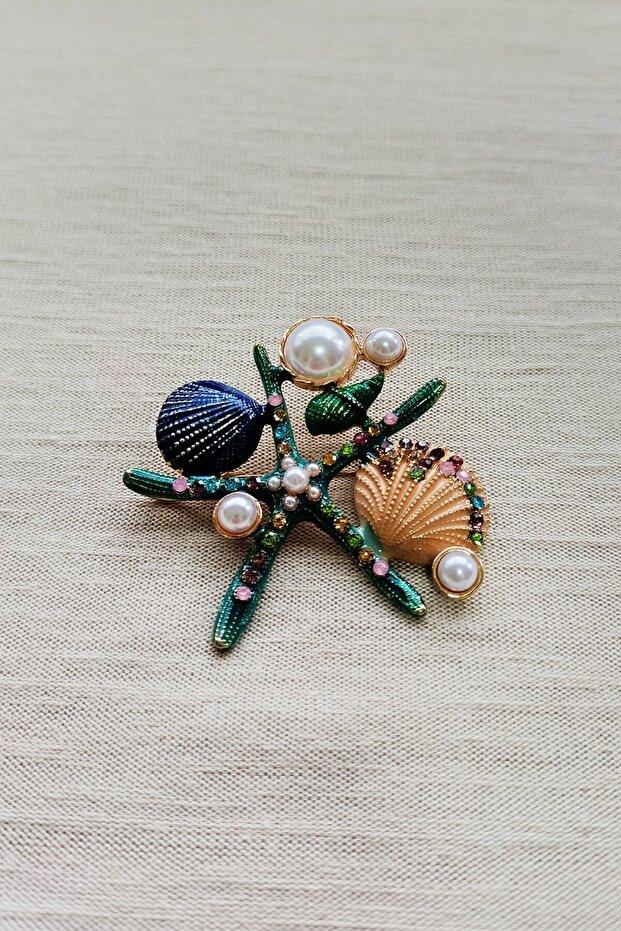 Deniz Yıldızı Broş - 2