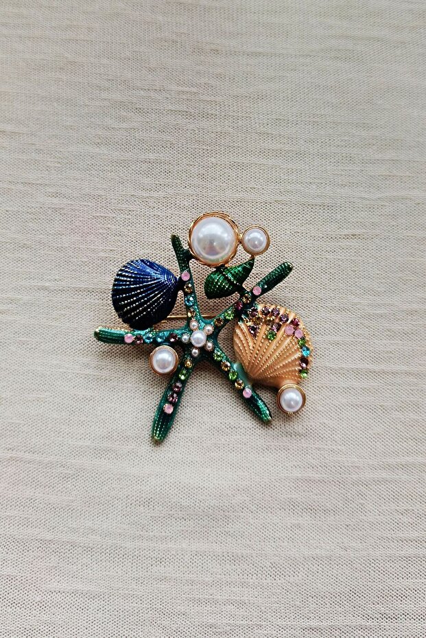 Deniz Yıldızı Broş - 1