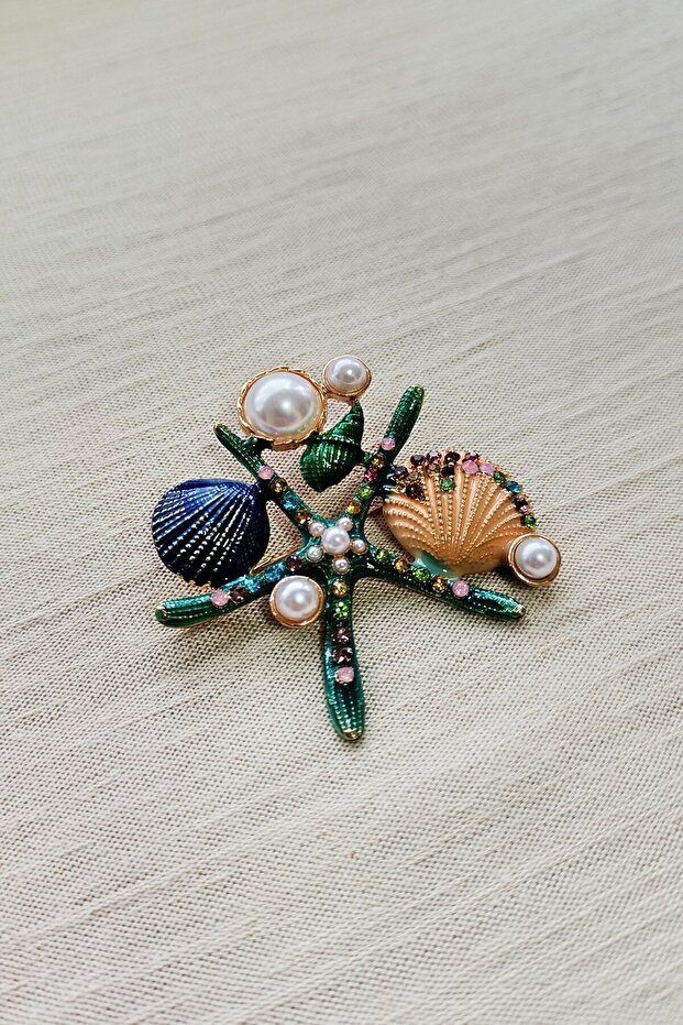 Deniz Yıldızı Broş - 3