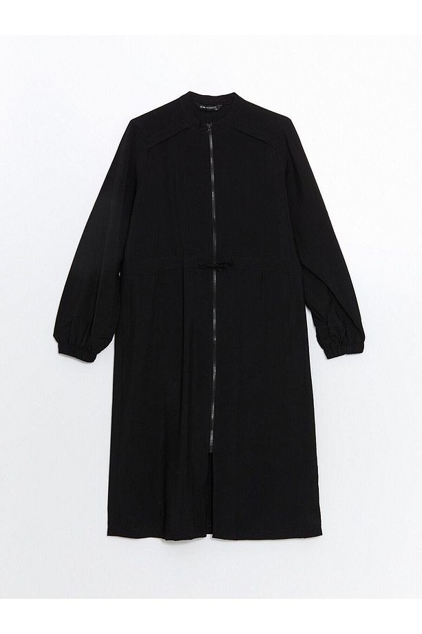 LCW Modest Hakim Yaka Kadın Gömlek Tunik (S5) - 5