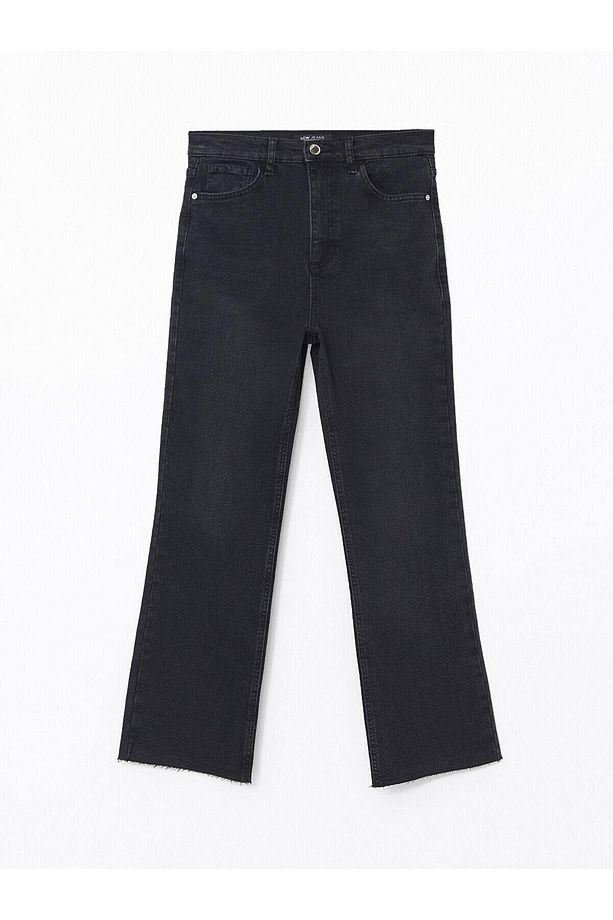 LCW Jeans Mars Flare Kadın Jean Pantolon (S5) - 5