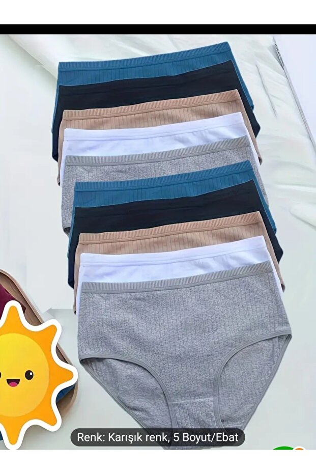 Yüksek Bel Kilot 5li - 1