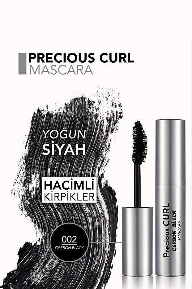 Hacim Ve Kıvrım Veren Maskara-precious Curl Mascara-001carbon Black-8690604542369 - 5