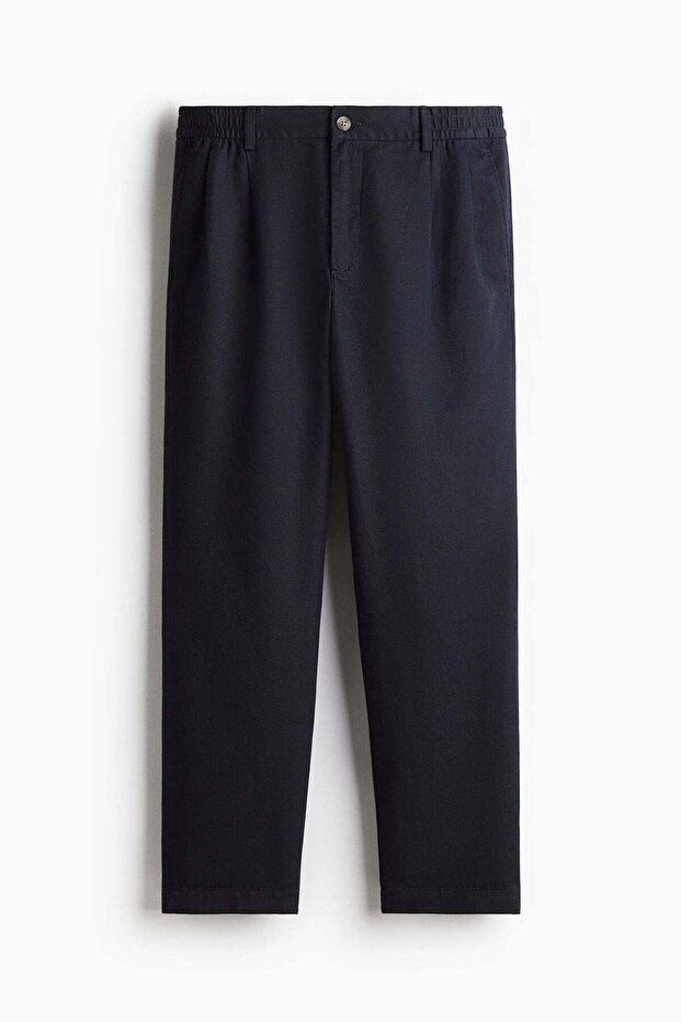 Regular Fit Lyocell-blend trousers