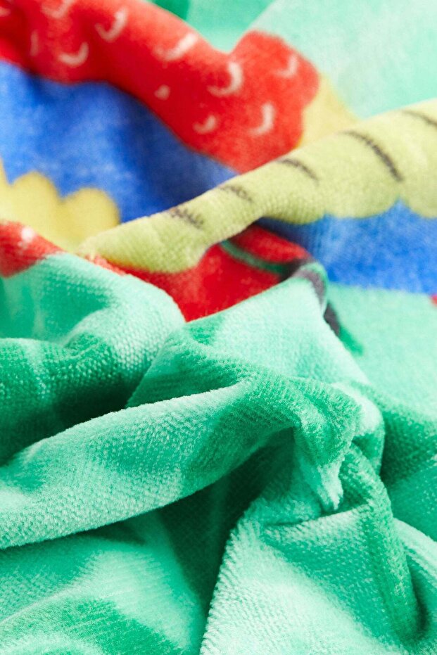 Patterned bath towel - 1