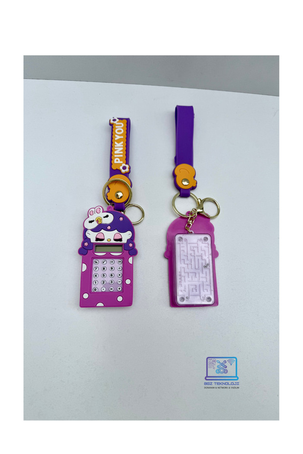 2 in 1 Keychain – Calculator & Maze Game - 3