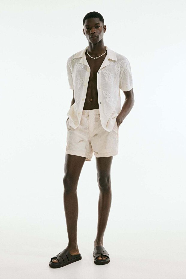 شورت سباحة منقوش - 2