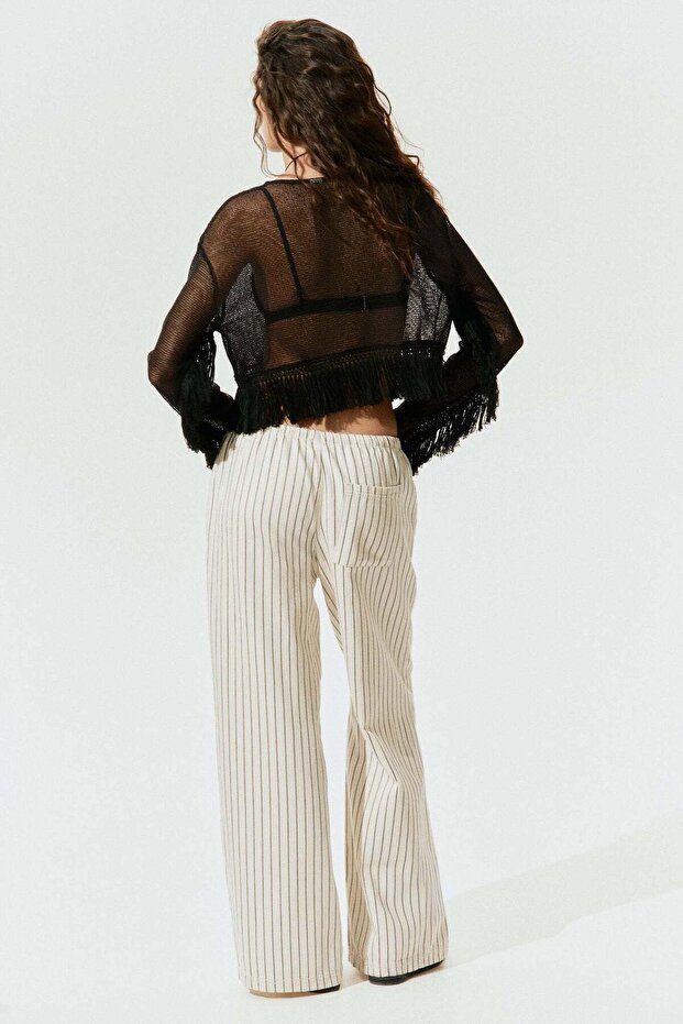 بنطلون جينز برباط - 3