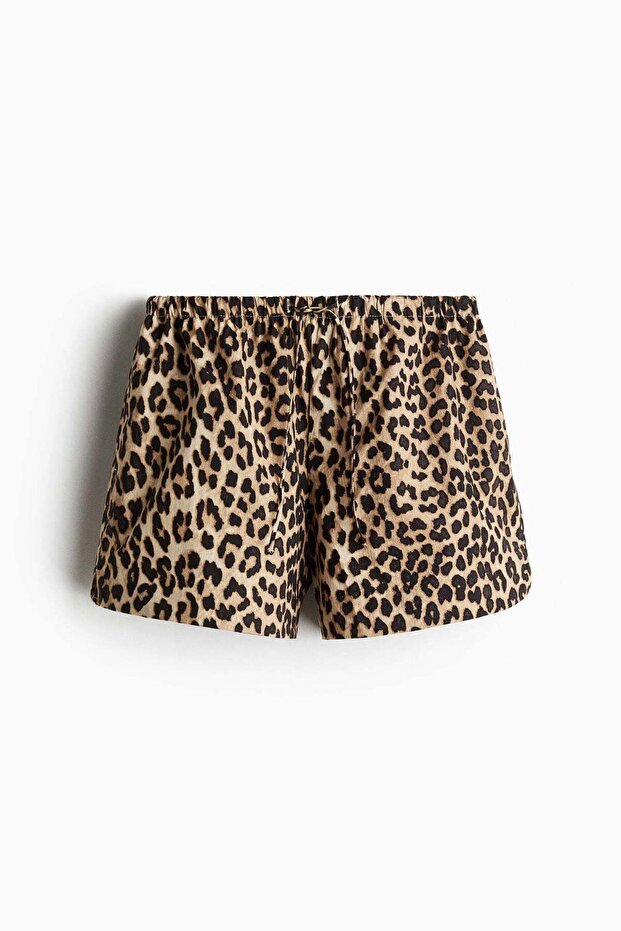 شورت قطني برباط - 1