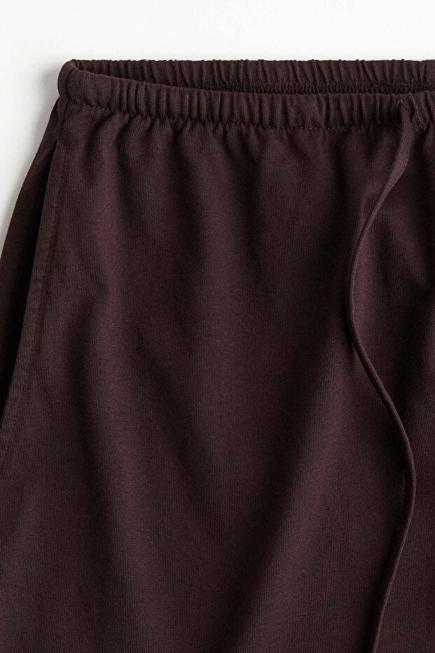 Cotton drawstring shorts - 4