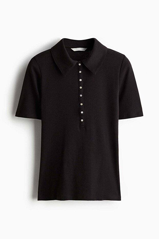 Fitted polo shirt