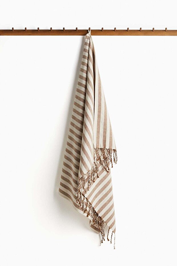 Linen-blend Bath Sheet - 5