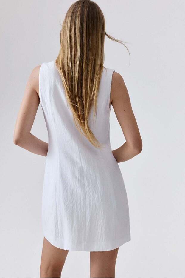 فستان بأزرار أمامية - 1