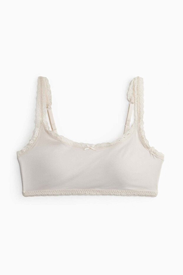 حمالة صدر مبطنة من الألياف الدقيقة الناعمة - 1