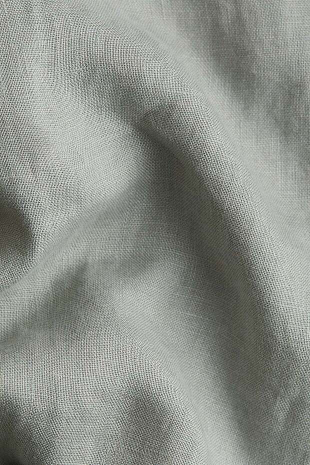 طقم كتان مكون من قطعتين - 6