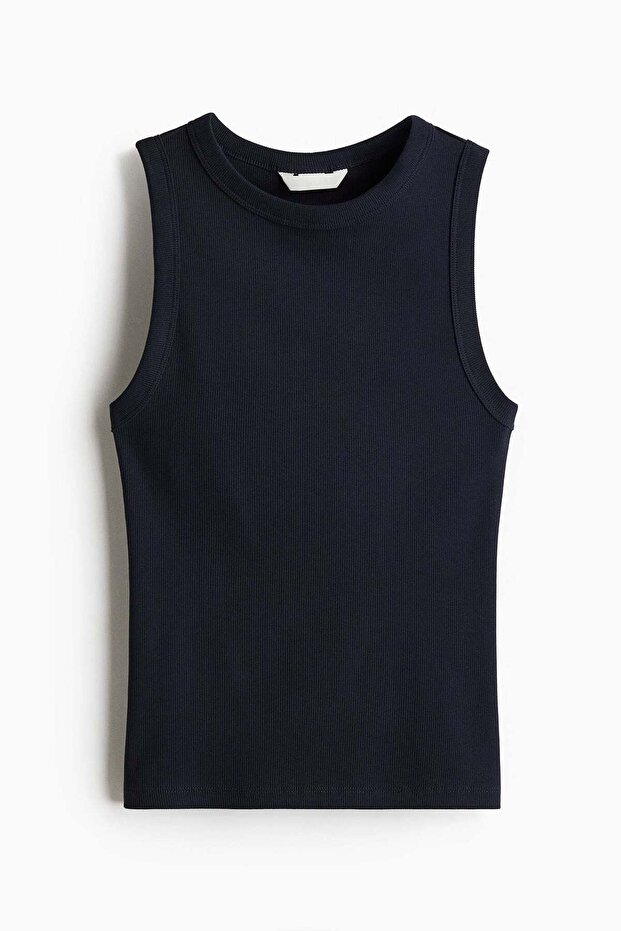 Ribbed vest top