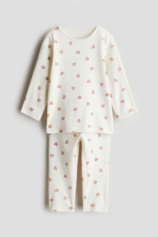 Printed cotton pyjamas