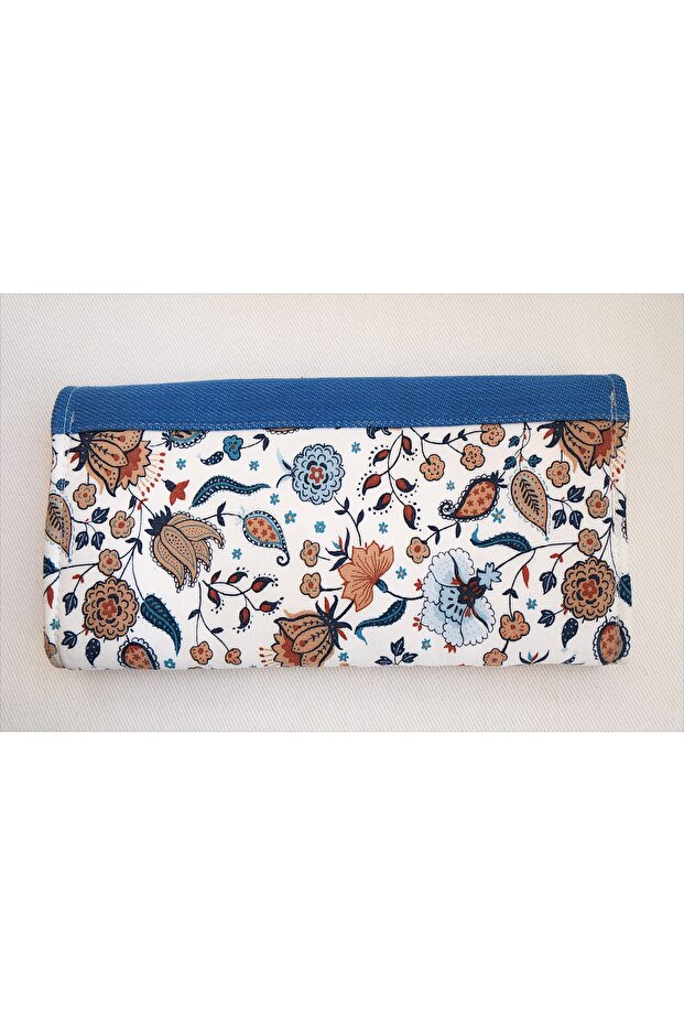 NAKIŞ İŞLEMELİ, UZUN CÜZDAN % 100 HANDMADE - 5