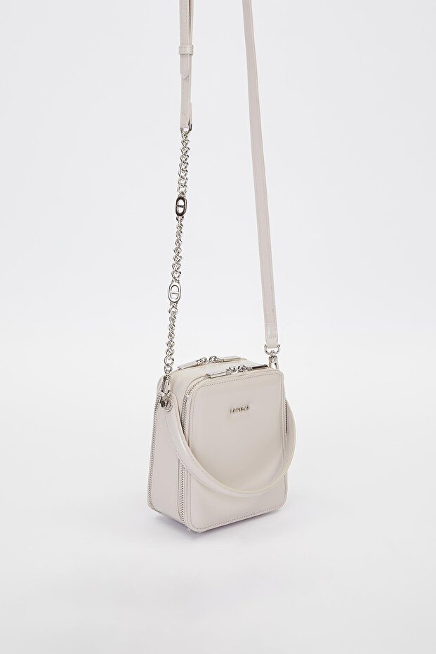 Gray Rectangular Model Shoulder Bag - 2