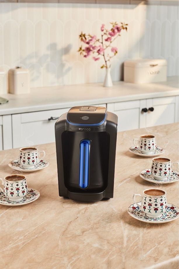 Hatır Neo Türk Kahve Makinesi 5 Fincan Kapasiteli Azure Blue - 7