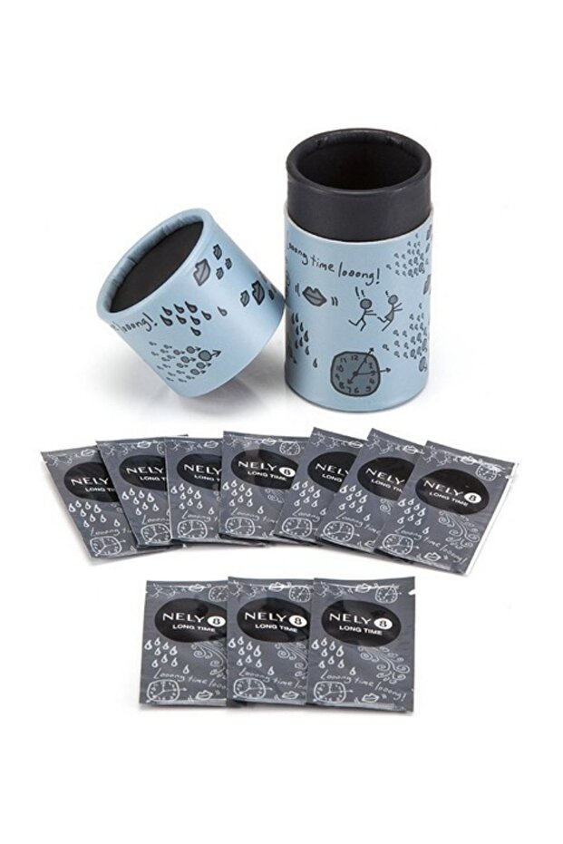 Long Time Jel 10x1,5 ml-Erkekler için Hijyenik Kullan At Krem, Uzun Süreli Etki{Sprey Değildir} - 2