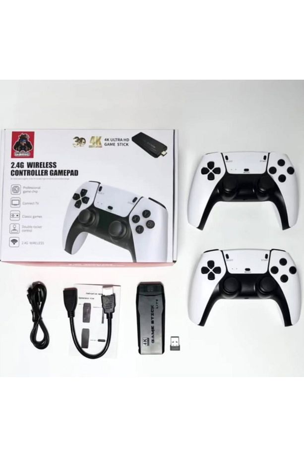 Wireless 2,4G Controller Gamepad 4K Ultra HD Game Stick - 1