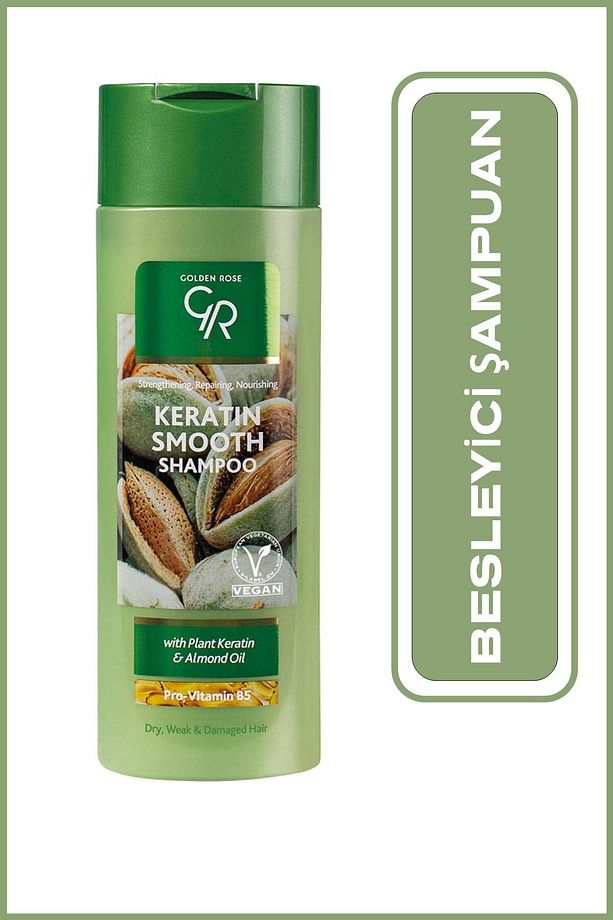 Keratin Smooth - Onarıcı Saç Kremi ve Şampuan Seti - 3