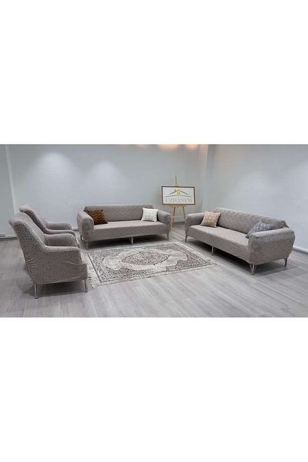 jakarli koltuk örtüsü takımı 3.3.1.1 koltuk kılıfı sofa cover - 4