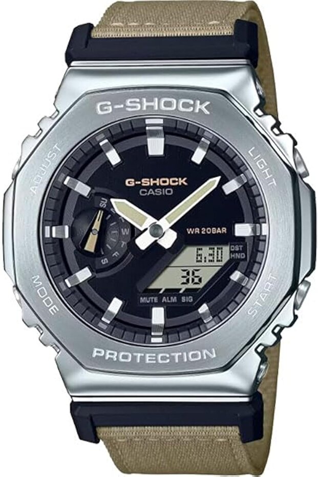 G-Shock Analog-Digital World Time Watch - GM-2100C-5ADR