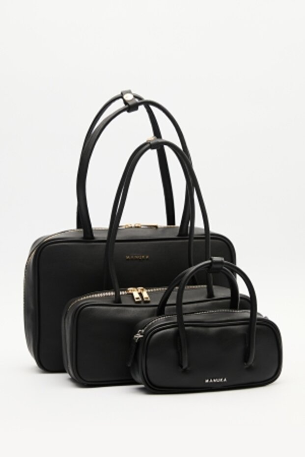 MİNİ BOWLING ÇANTA SİYAH - 1