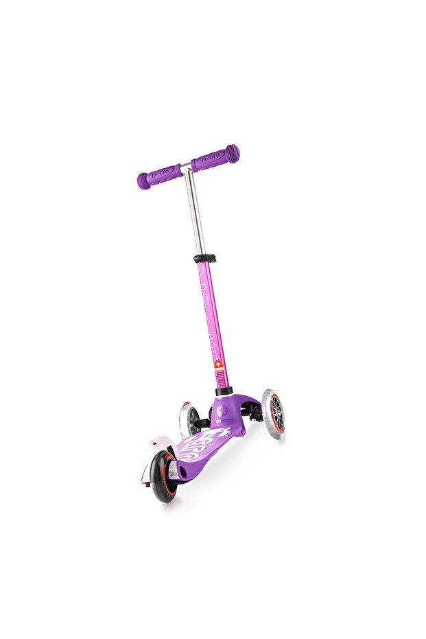 Mini Deluxe 3 Tekerlekli Scooter Purple - 2