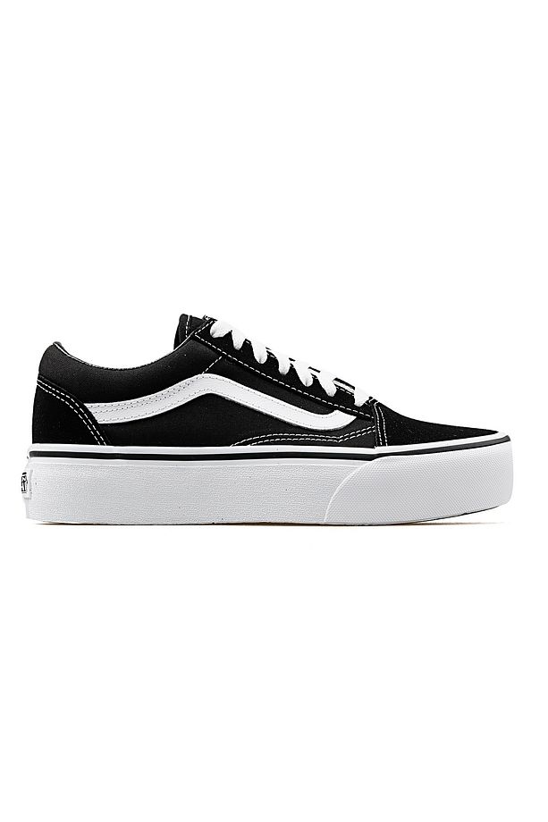 Ua Old Skool Platform Unisex Günlük Ayakkabı Siyah - 1