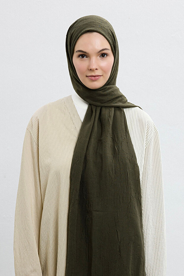 Bambu Şal Haki Yeşil - 1