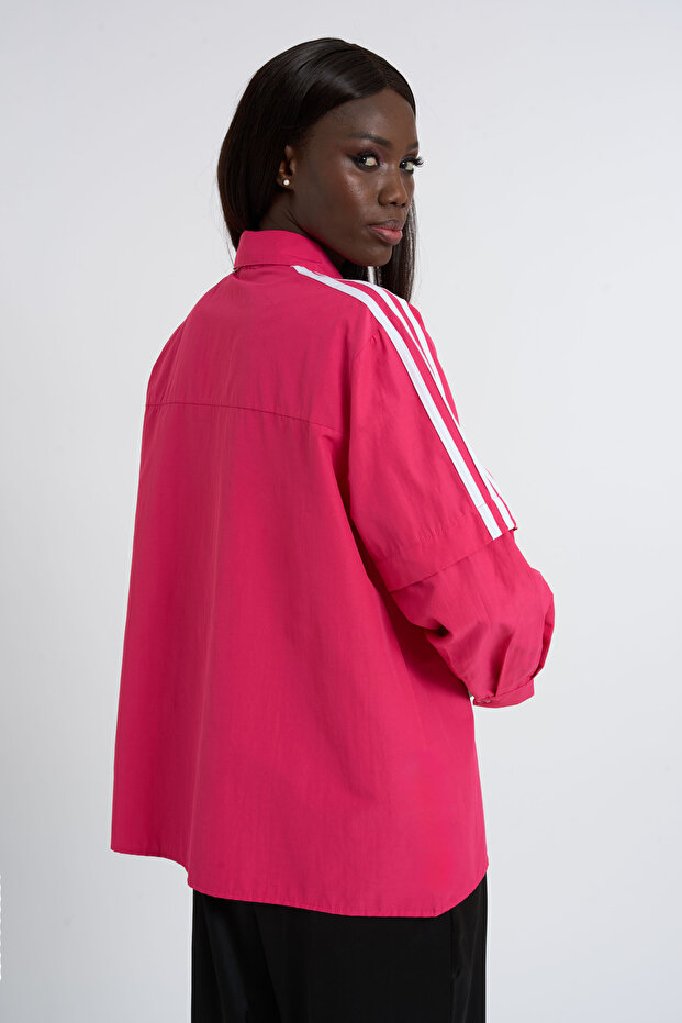 Kravat Detaylı Gömlek - 4