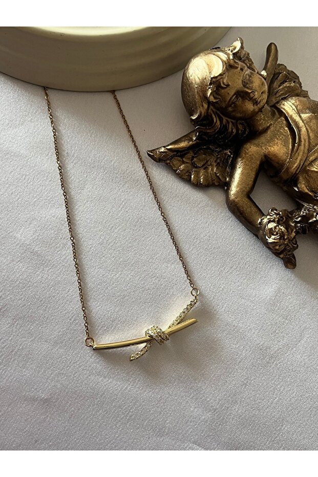 Taşlı Düğüm Kolye - 1