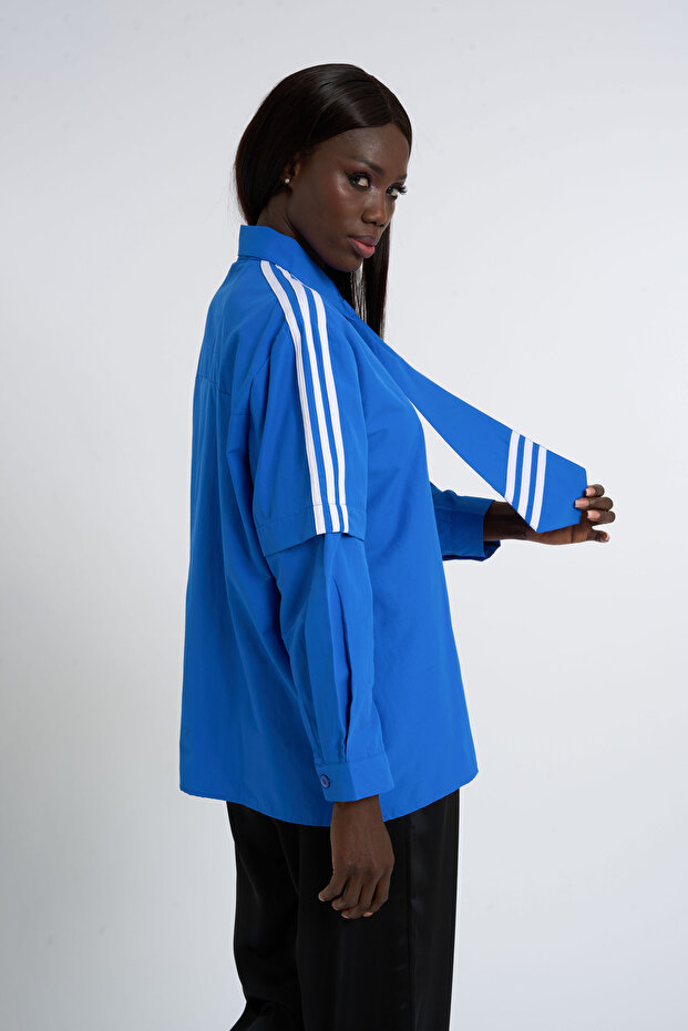 Kravat Detaylı Gömlek - 2