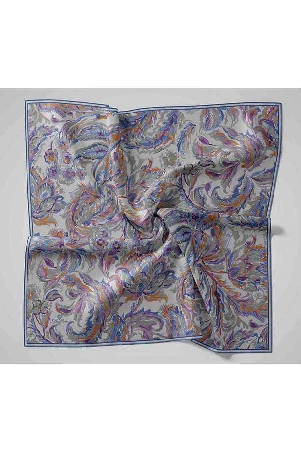 Twill İpek Eşarp 11469-40 - 8