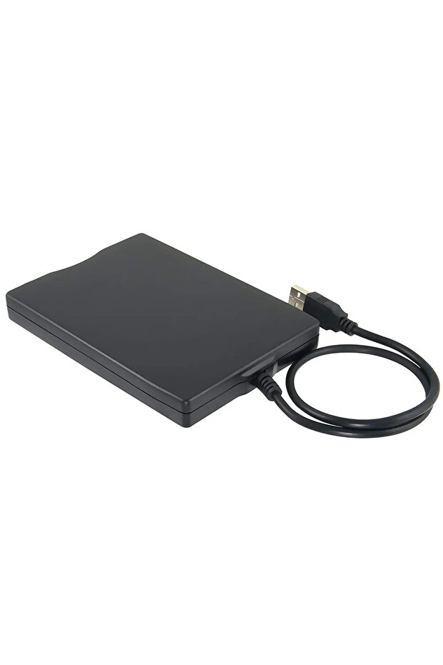 محرك أقراص مرنة USB خارجي محمول مقاس 3.5 بوصة بسعة 1.44 ميجابايت FDD لأجهزة Mac وWindows 10... - 2