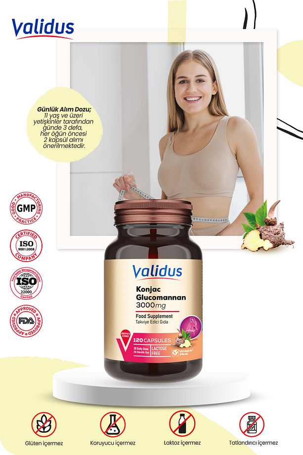 Slimming Set - Bromelain - Glukomannan - Berberin - Cla - Apple Cider - 3