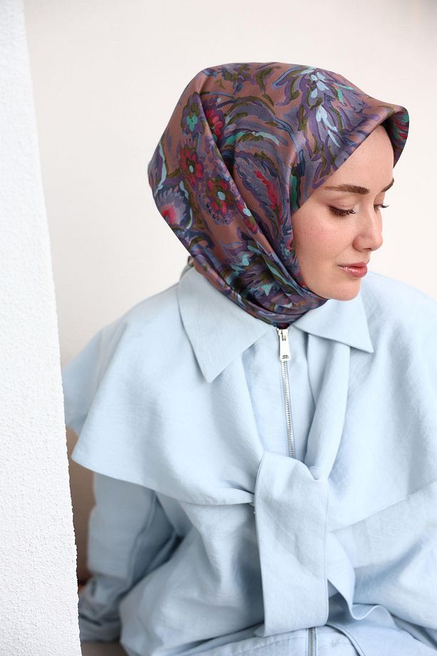 Twill İpek Eşarp 11469-38 - 4