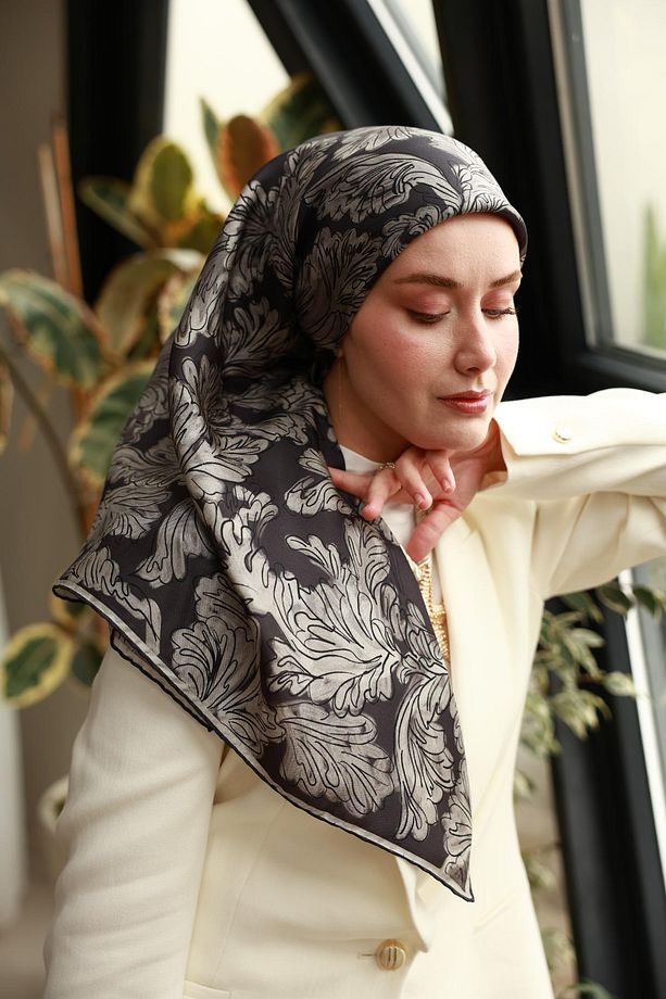 Twill İpek Eşarp 11468-03 - 3