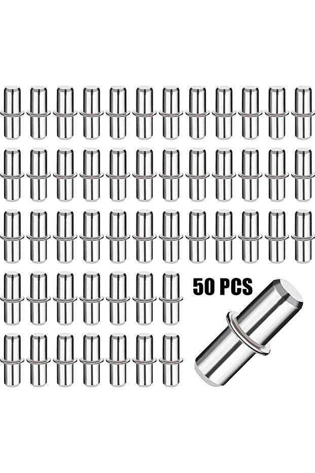 A Bracket Shelf Support Pegs Plated Pins Easy Installion Flexible For Cabinet Furniture Closet Iron.